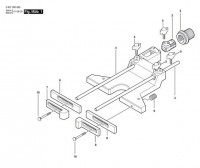 Bosch 3 607 000 666 RA 1051 Parallel-Guide Spare Parts